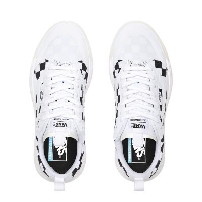 Vans Checkerboard UltraRange EXO - Kadın Spor Ayakkabı (Siyah Beyaz)